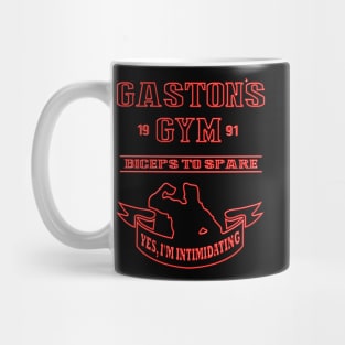 Gaston's Gym Red Mug